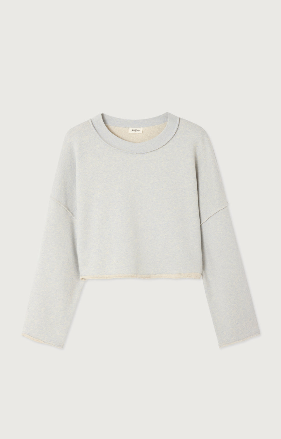 Dantown Sweater lichtgrijs voor dames van American Vintage
