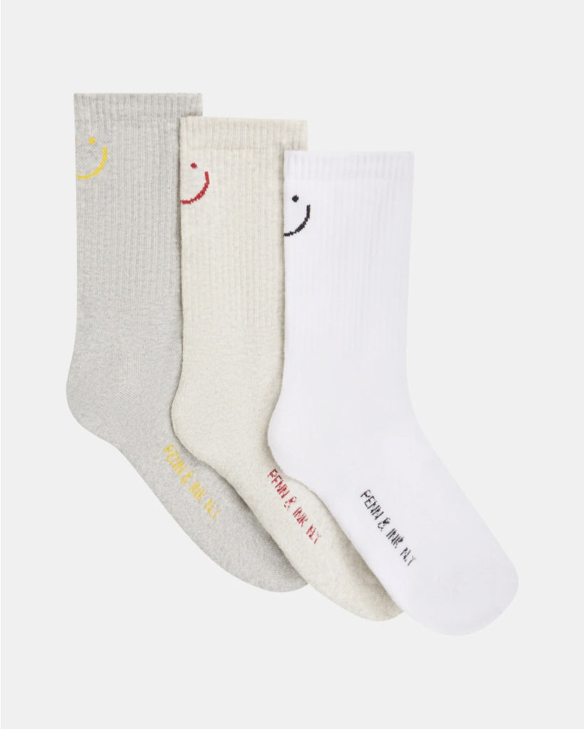 W25F1750 Socks 3-pack - Multicolor