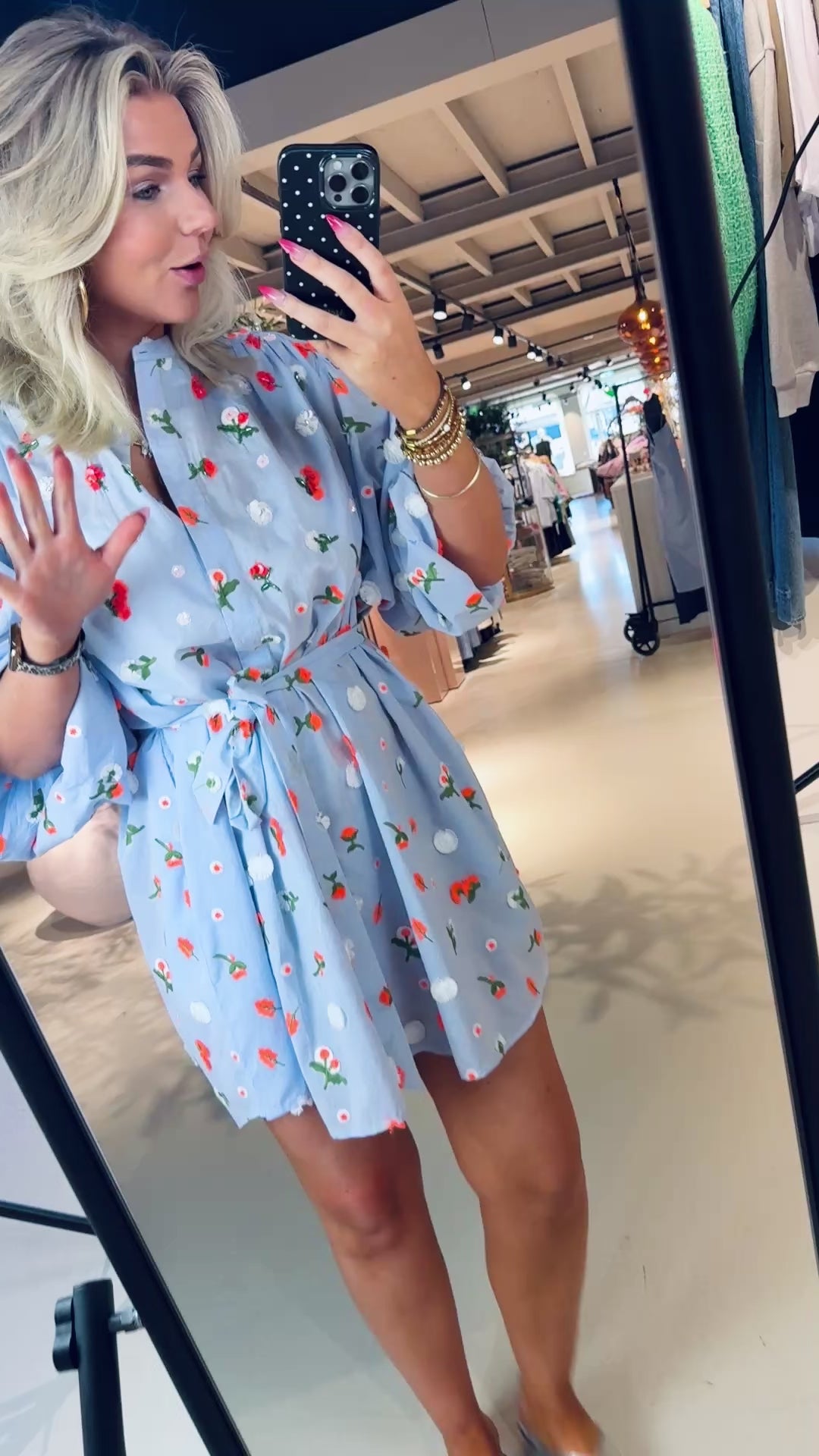 Jalen Embroidered Midi Dress