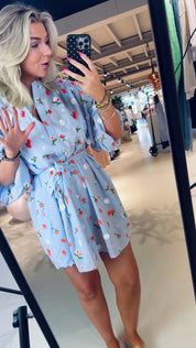 Jalen Embroidered Midi Dress