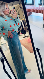 Interesting Embo Jeans