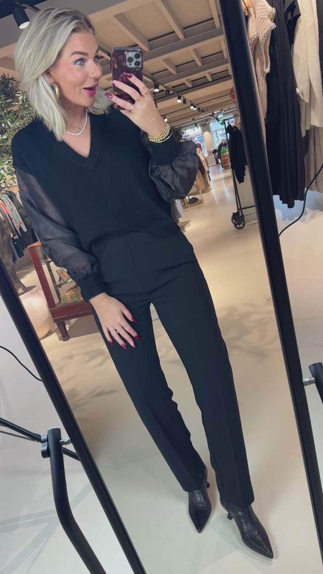 Polena straight pants