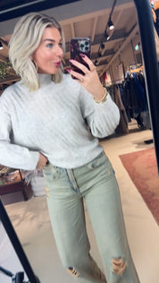 Cecily Pullover - Light Grey