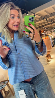 Kovid Fabric Mix Shirt