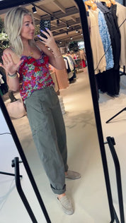 Jaghetti Sleeveless Top