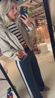 Duane cape cropped trenchcoat