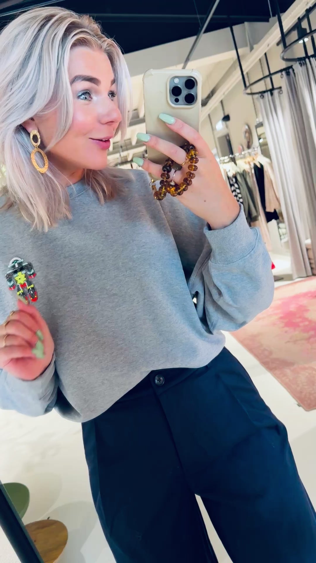 Ibernatus embroidered sweat