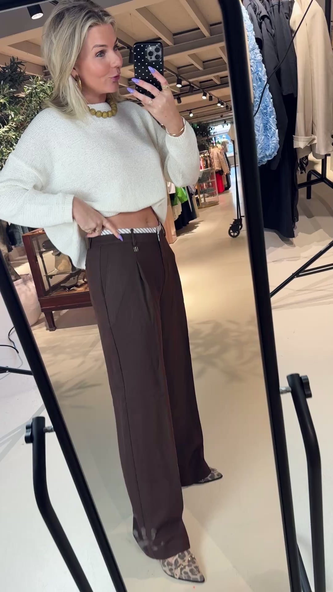 Kenila wide leg pants