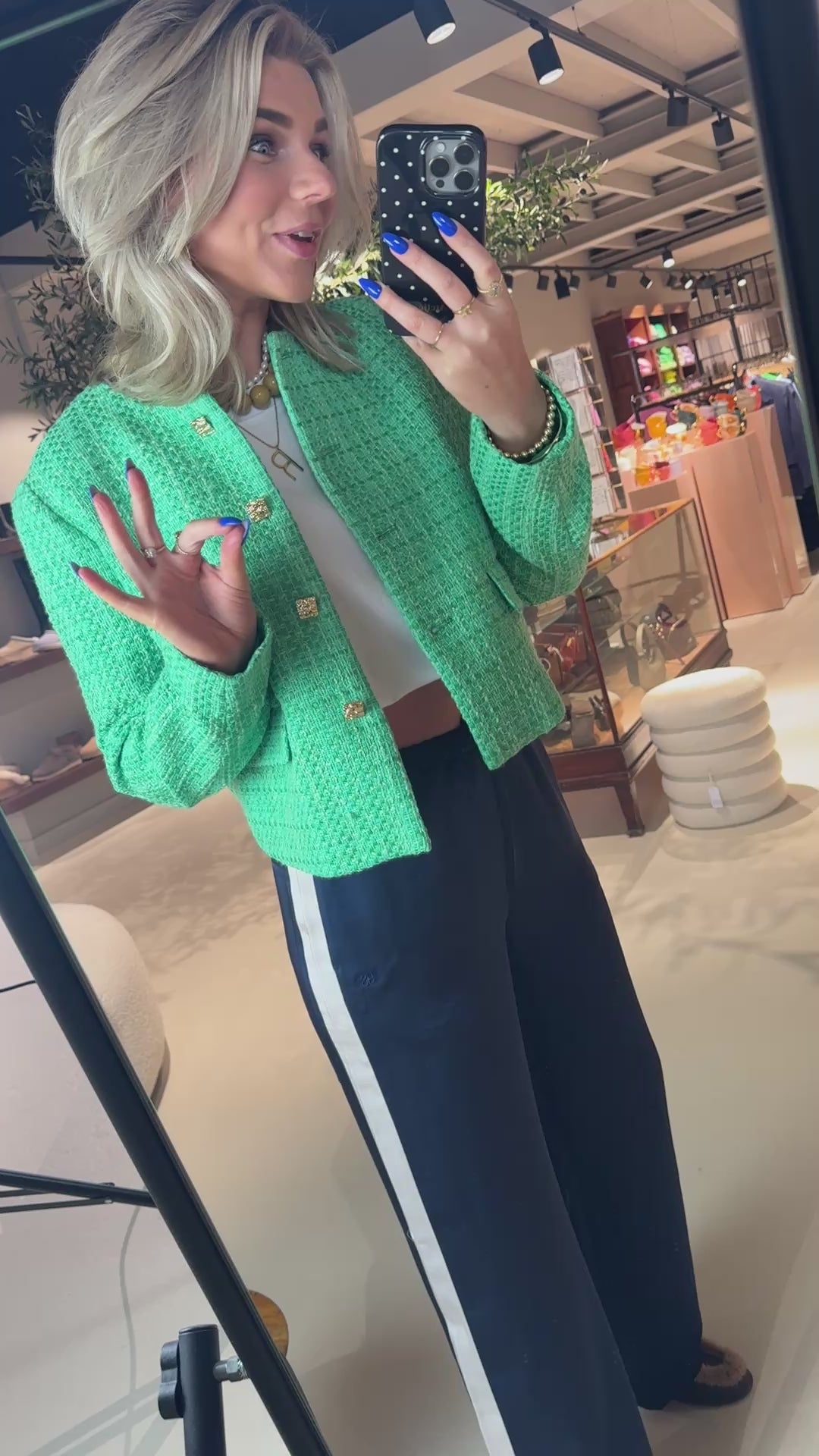 CalvinCC Boucle Jacket