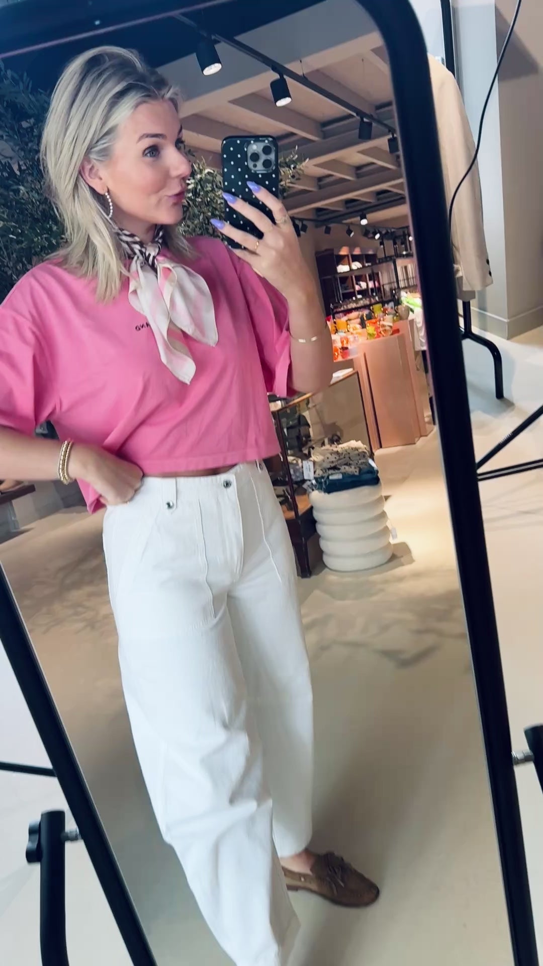 Cropped boxy t-shirt
