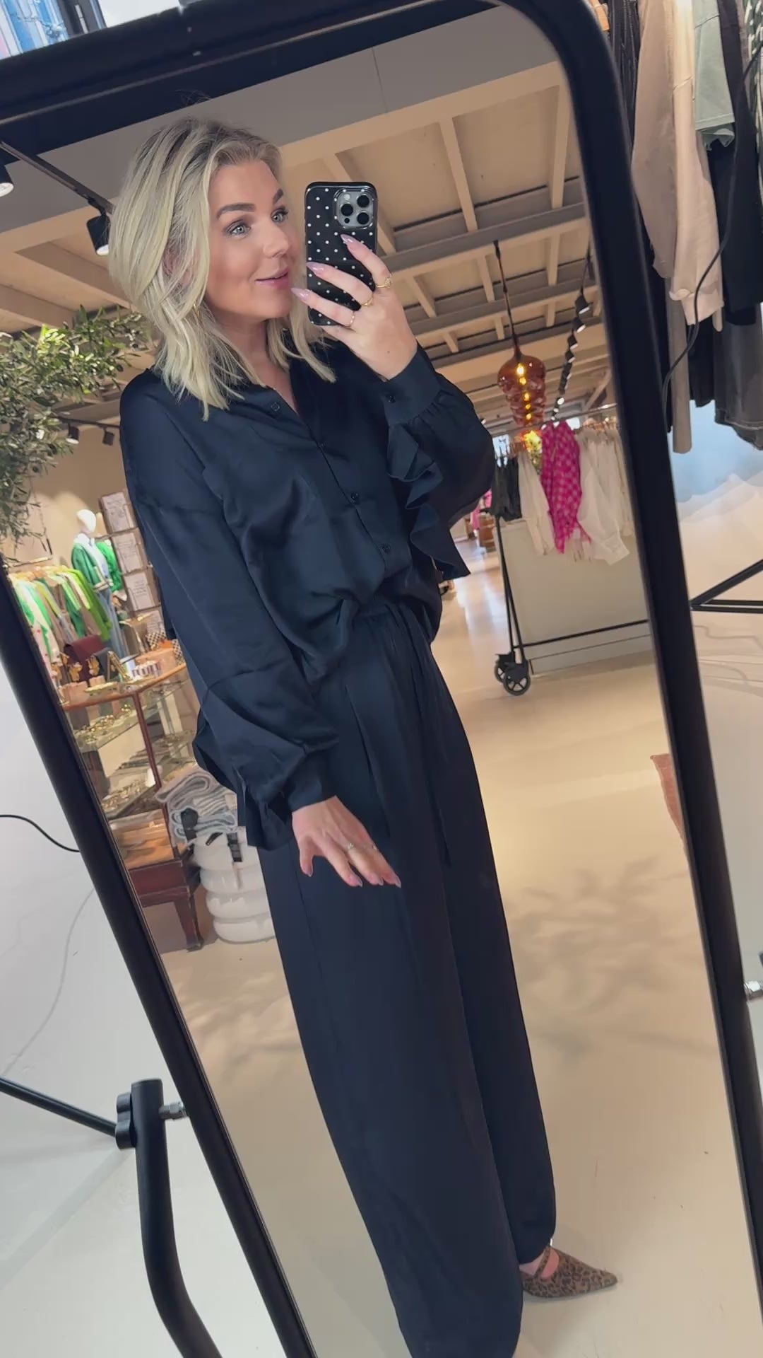 Judith Oversized Ruffle Shirt