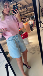 Elisa denim shorts
