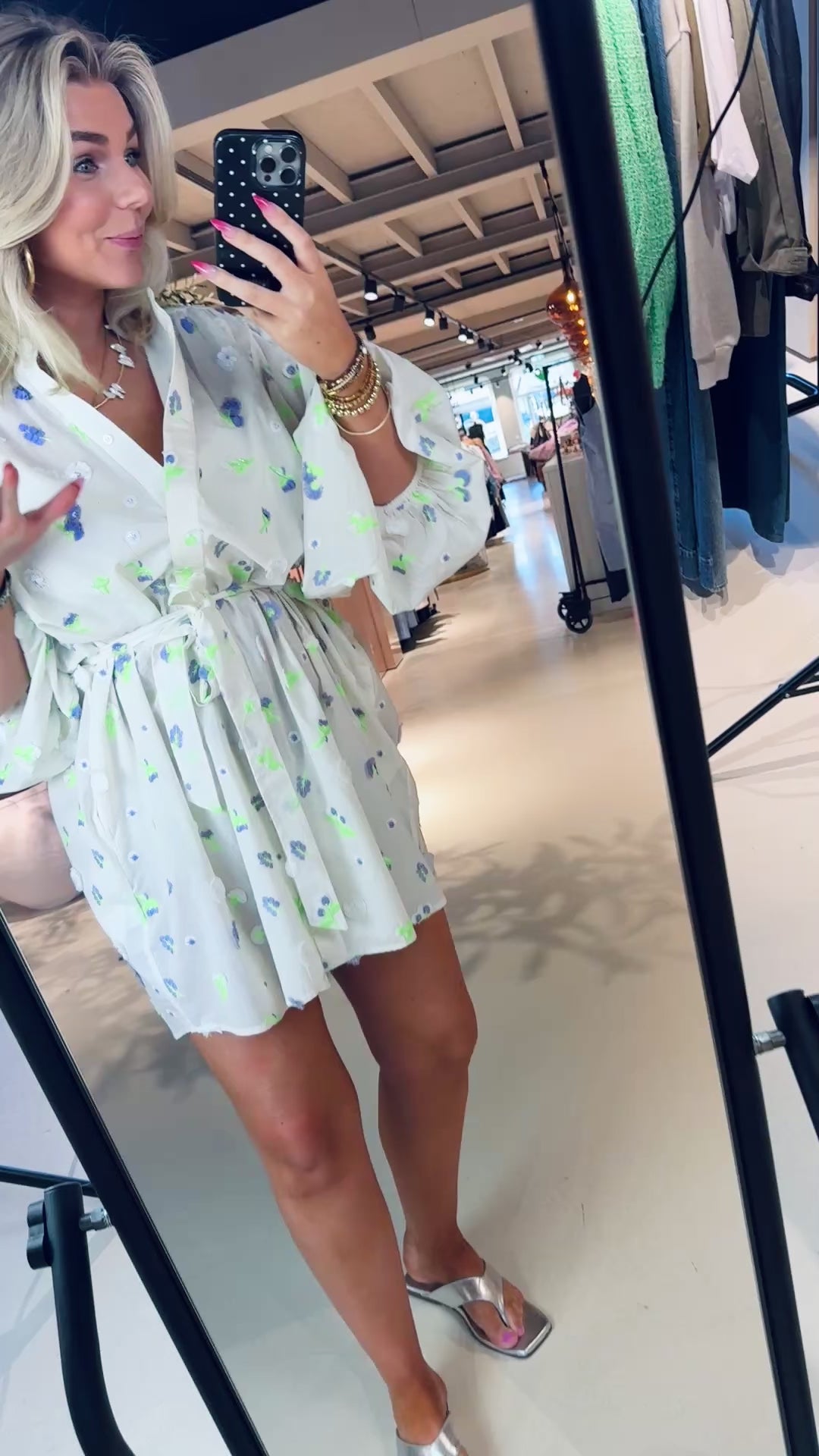 Jalen Embroidered Midi Dress