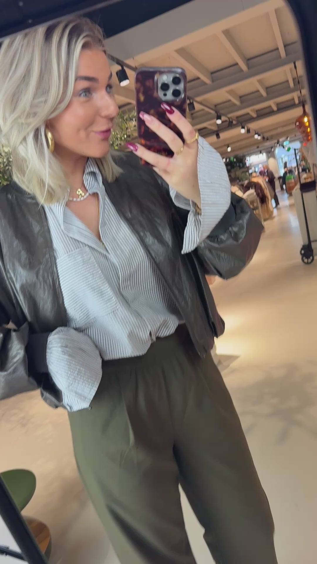 Talya Grey Blouse
