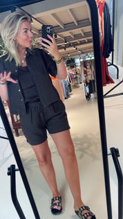 Lio linen shorts