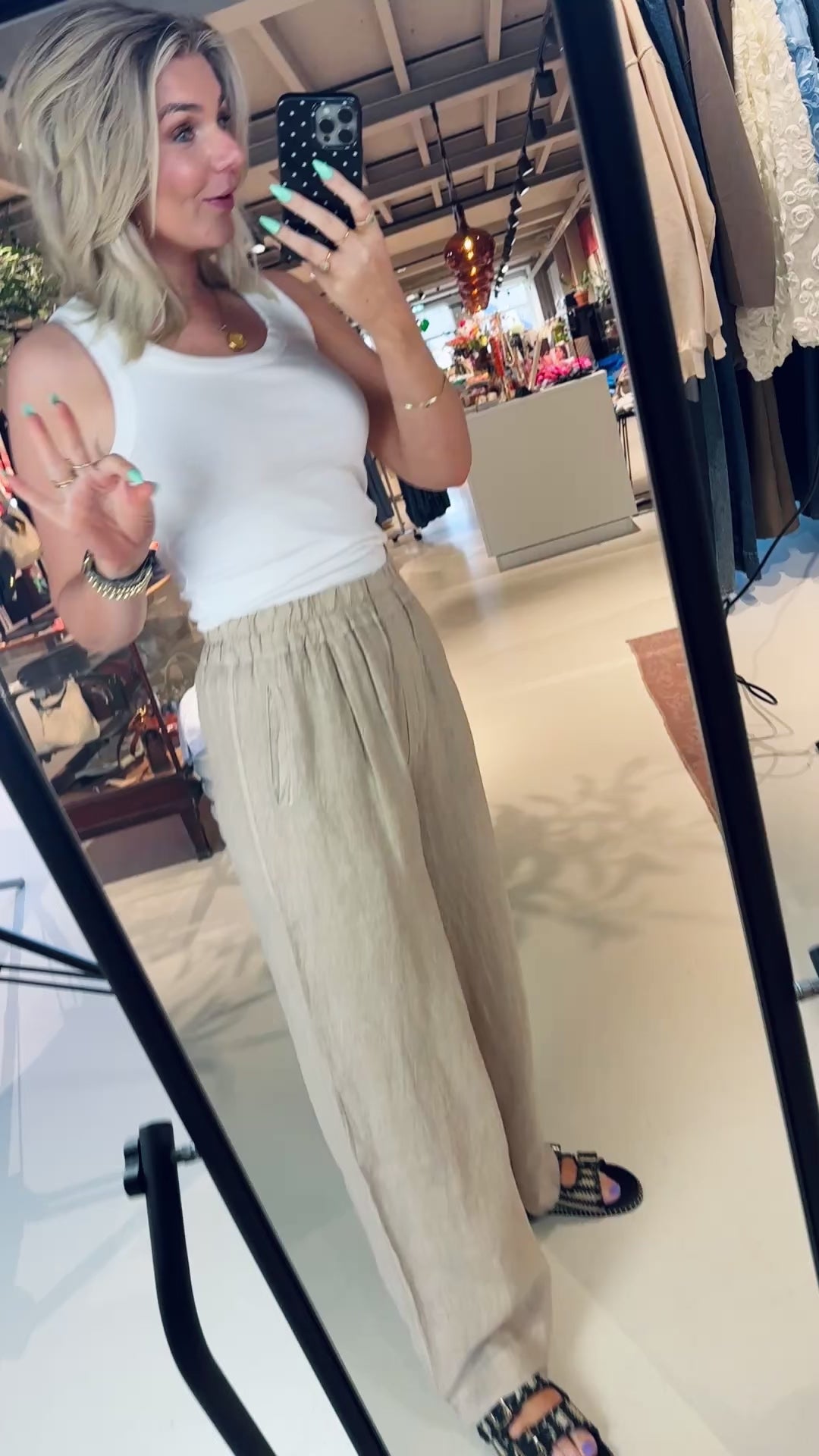 Benji linen pants