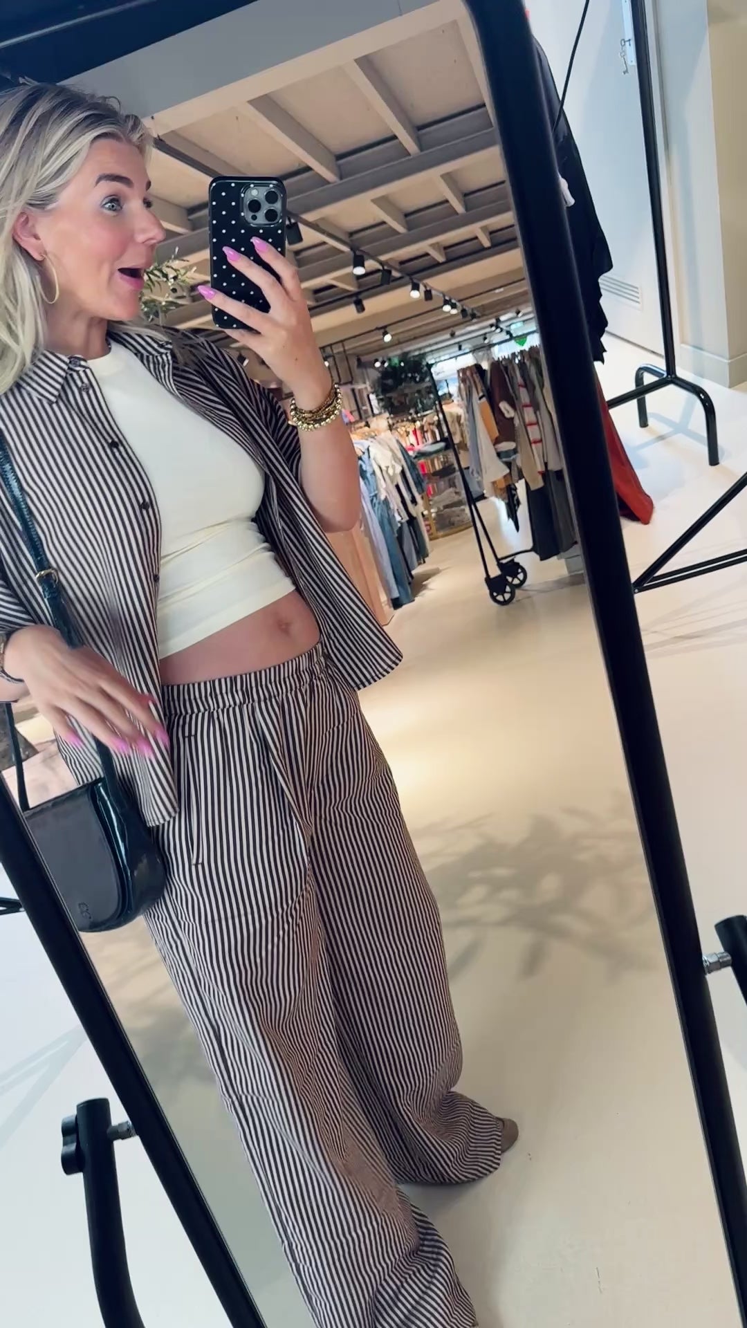 Celin stripe pants