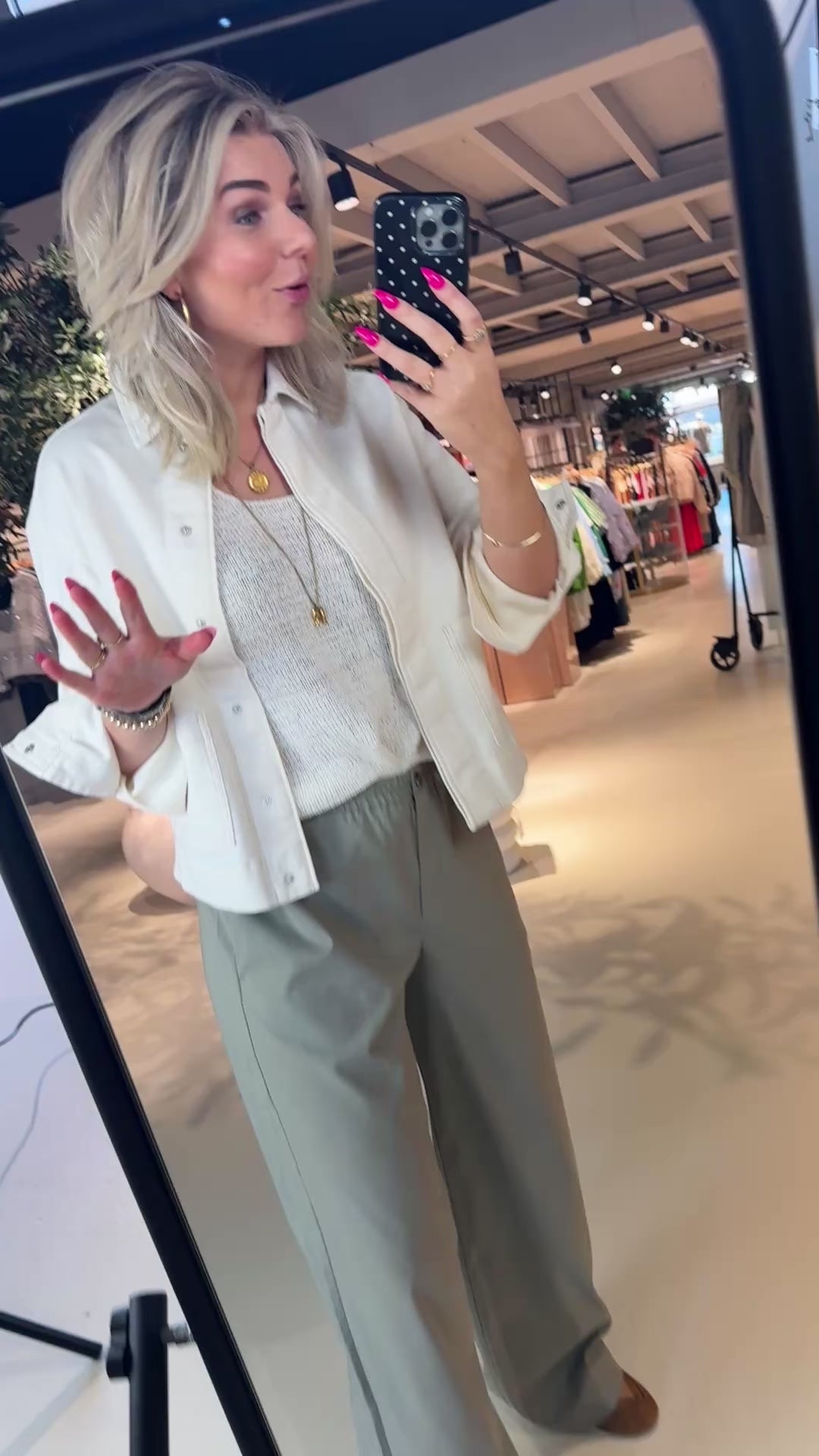 Min Jacke – Creme