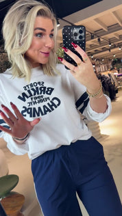 S26F1807 Langarmshirt mit Print