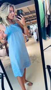 Loni knee strap dress
