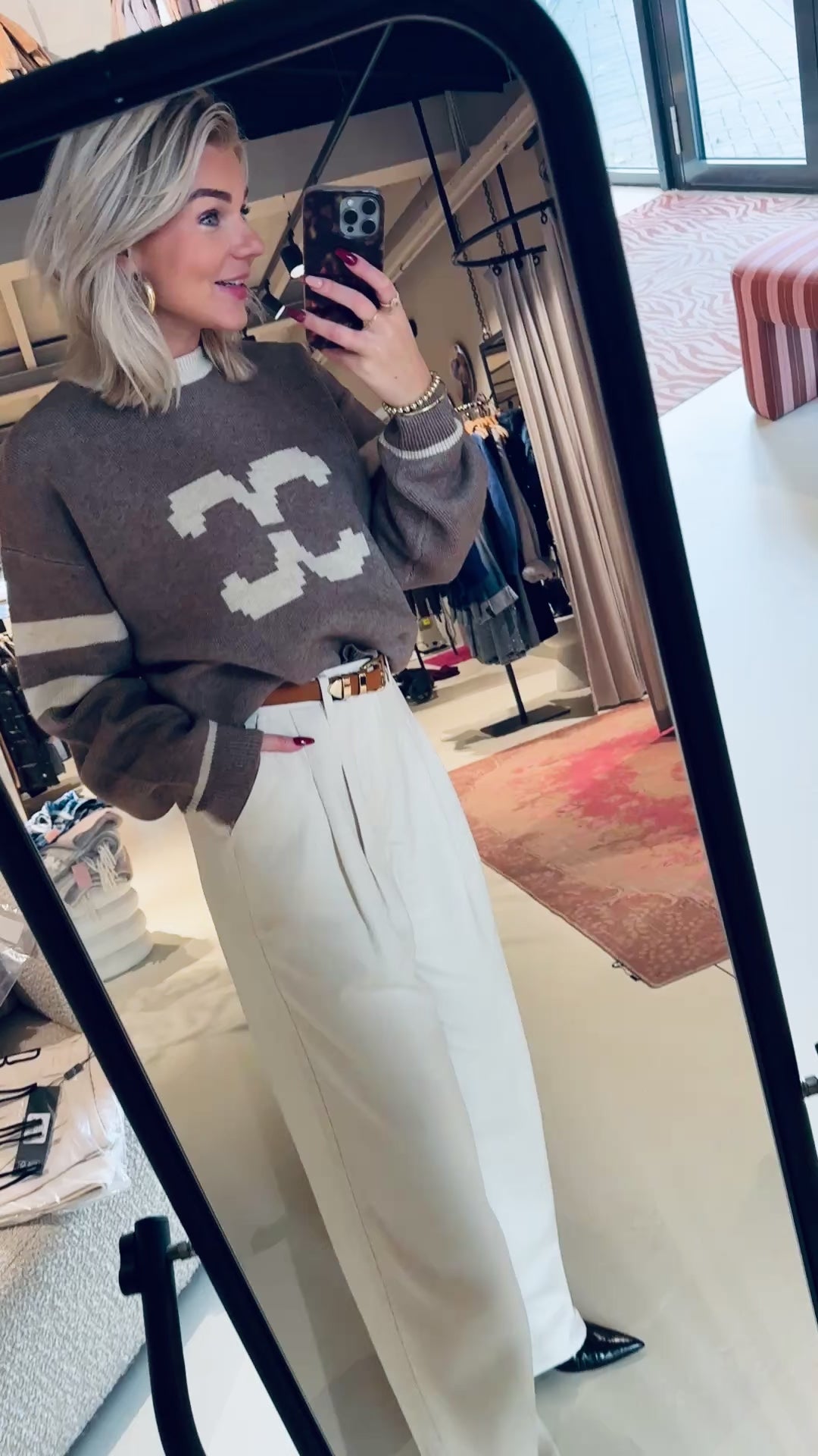 RowCC Coco Logo Knit