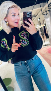 Impossible2 embroidered knit