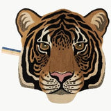 Rajah Tigerkopf-Teppich groß