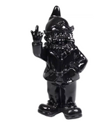 Kabouter F*ck you - Zwart 20cm
