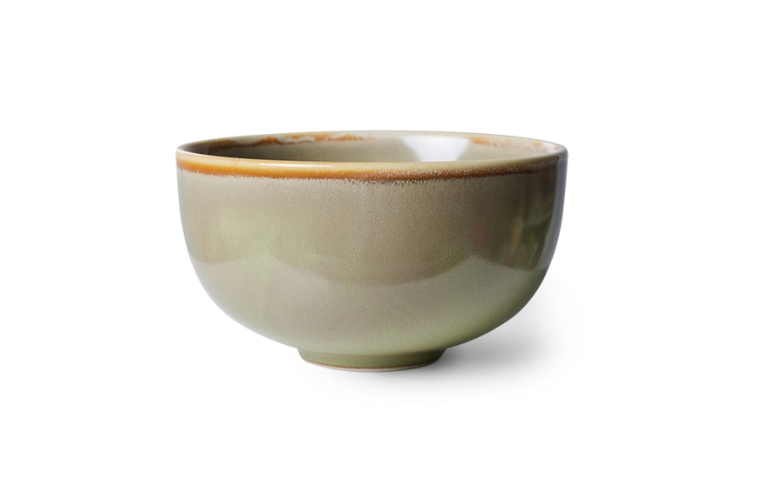 Chef ceramics: bowl, moss green