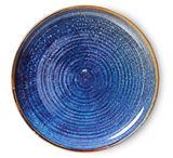 ACE7145 Chef ceramics: Speiseteller, rustikales Blau