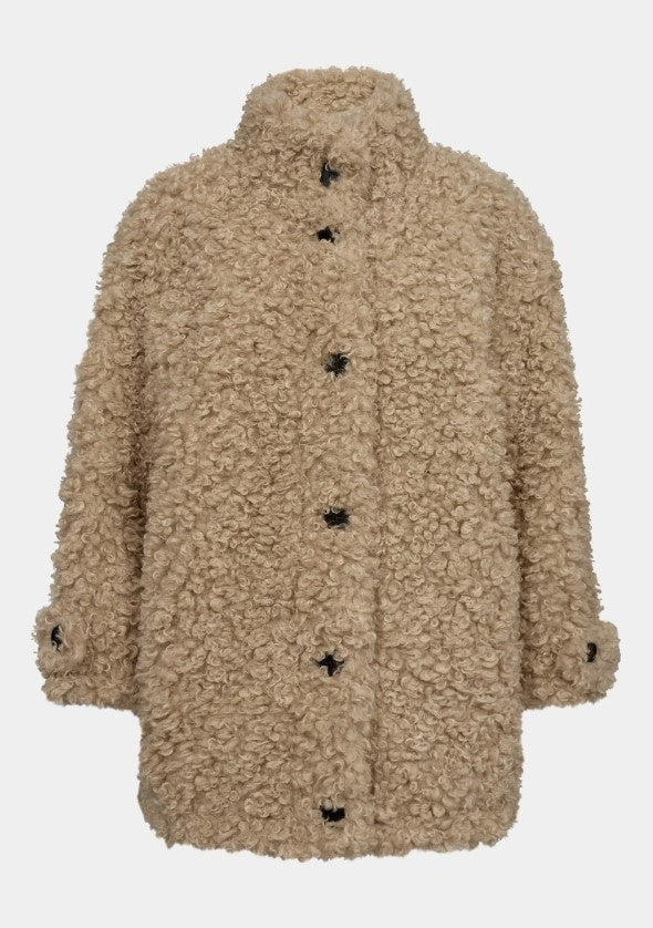 TioCC Teddy Mix jacket - Off white