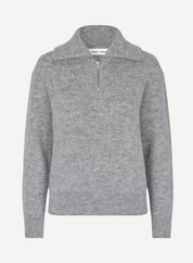 Saanour HZ Pullover 7355 – Grau Mel.